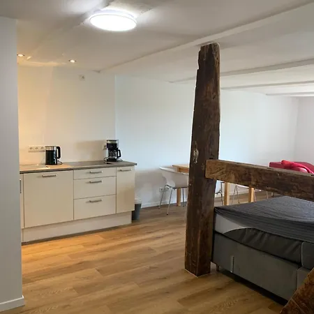 Apartmán Fachwerk Und Moderne - Gemuetliche Mit 2 Schlafzimmern Und Offener Wohnkueche Wolfhagen