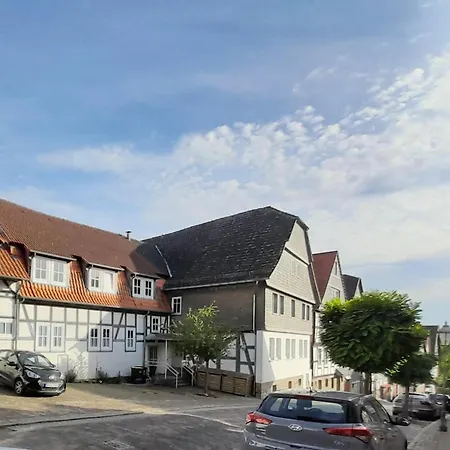 Fachwerk Und Moderne - Gemuetliche Mit 2 Schlafzimmern Und Offener Wohnkueche * Wolfhagen