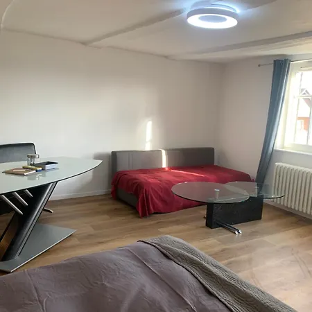 Fachwerk Und Moderne - Gemuetliche Mit 2 Schlafzimmern Und Offener Wohnkueche Appartement *