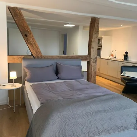 Apartmán Fachwerk Und Moderne - Gemuetliche Mit 2 Schlafzimmern Und Offener Wohnkueche Wolfhagen