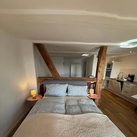 Fachwerk Und Moderne - Gemuetliche Mit 2 Schlafzimmern Und Offener Wohnkueche 公寓 *