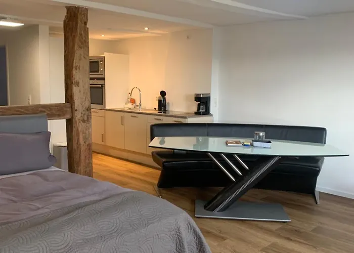 Fachwerk Und Moderne - Gemuetliche Mit 2 Schlafzimmern Und Offener Wohnkueche * Wolfhagen