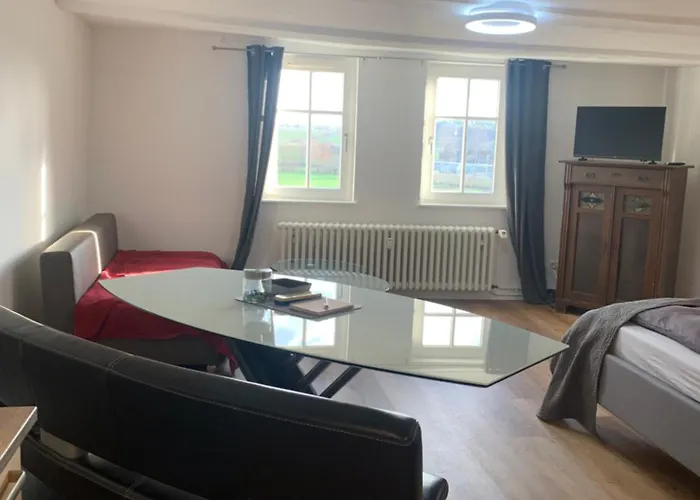 Fachwerk Und Moderne - Gemuetliche Mit 2 Schlafzimmern Und Offener Wohnkueche *