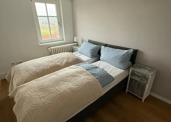 Fachwerk Und Moderne - Gemuetliche Mit 2 Schlafzimmern Und Offener Wohnkueche *